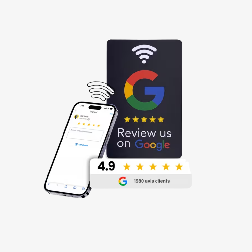 Tarjeta NFC mas reseñas Google
